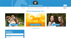 Desktop Screenshot of horsephotoexperience.com